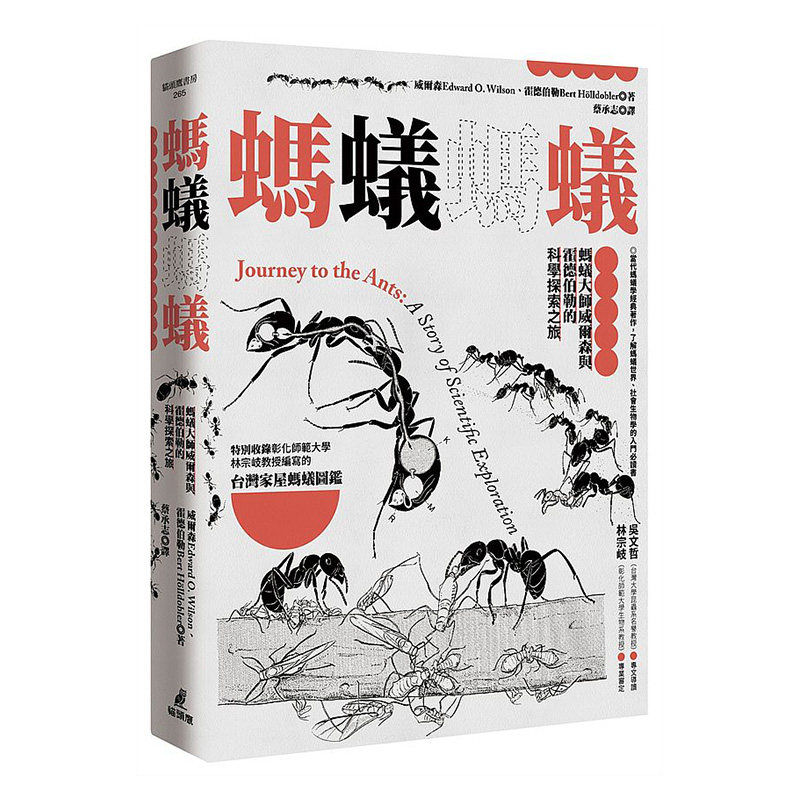 蚂蚁蚂蚁 蚂蚁大师威尔森与霍德伯勒的科学探索之旅 港台原版 猫头鹰出版【中商原版】