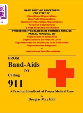 海外直订医药图书Basic First Aid Procedures for Staff of Non Profit Organizations 非营利组织工作人员基本急救程序