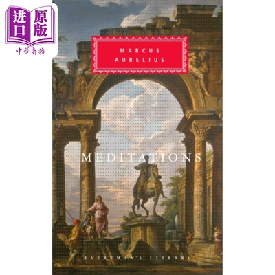 预售 沉思录 Everymans Library Classics Meditations 英文原版 Marcus Aurelius 人类命运 哲学【中商原版】