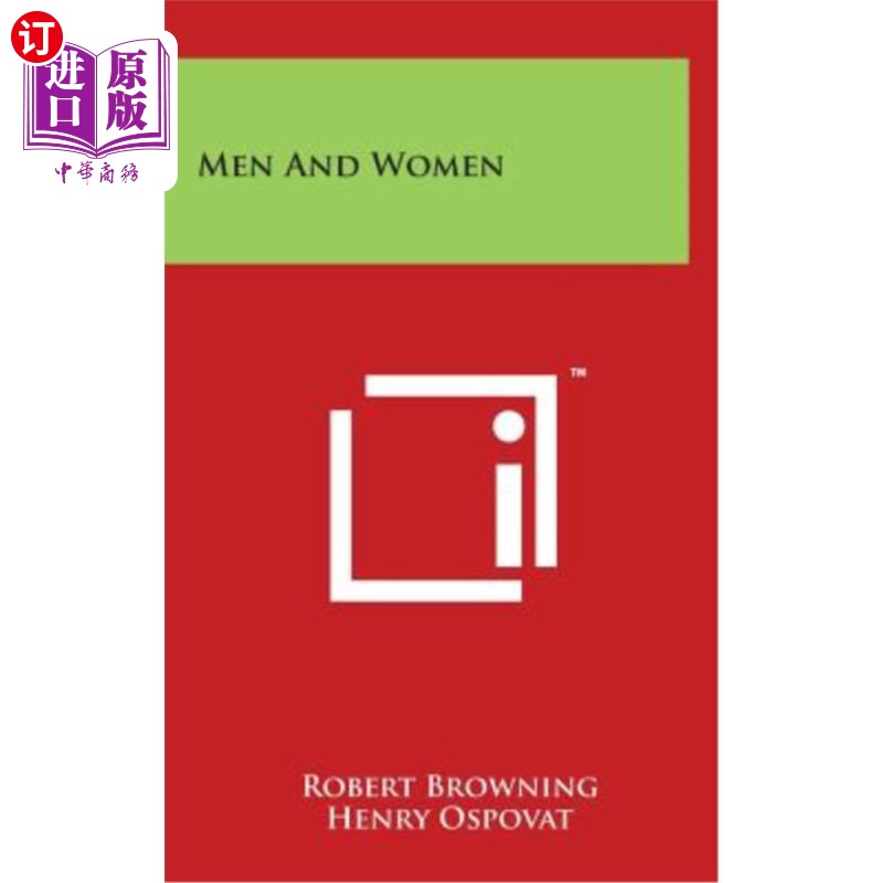 海外直订Men And Women 男人和女人