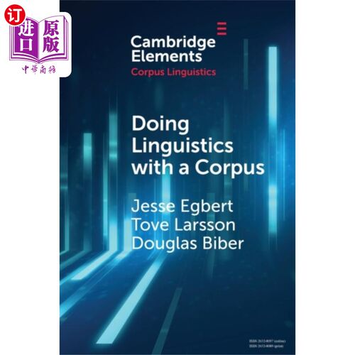 海外直订Doing Linguistics with a Corpus 用语料库做语言学