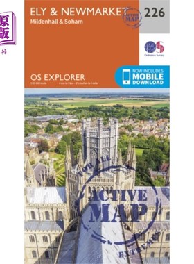 海外直订Ely and Newmarket, Mildenhall and Soham 伊利和纽马克特，米尔登霍尔和索厄姆