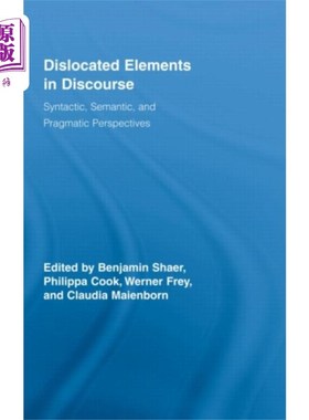 海外直订Dislocated Elements in Discourse 话语中的错位要素