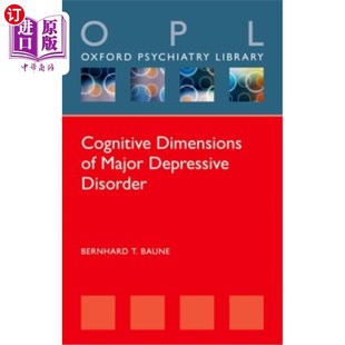 Dimensions Major 重度抑郁症 海外直订医药图书Cognitive Disorder 认知维度 Depressive