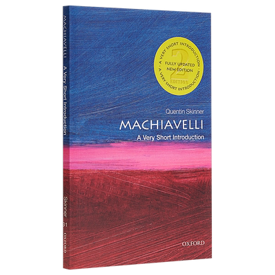 现货 Machiavelli a very short introduction Quentin 英文原版 马基雅维利 简介【中商原版】