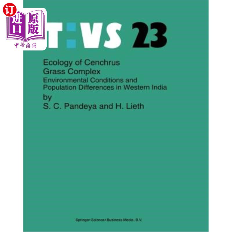 海外直订Ecology of Cenchrus Grass Complex: Environmental Conditions and Population Diffe 印度西部centch