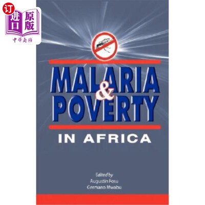 海外直订医药图书Malaria and Poverty in Africa 非洲的疟疾和贫困