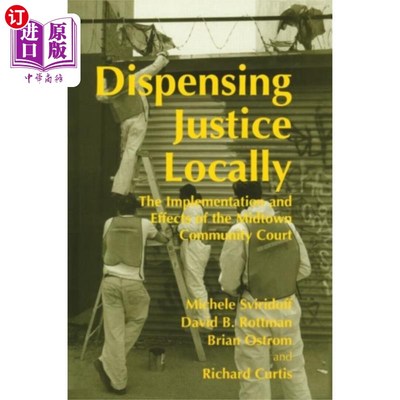 海外直订Dispensing Justice Locally 在当地伸张正义