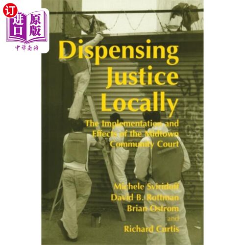 海外直订Dispensing Justice Locally 在当地伸张正义