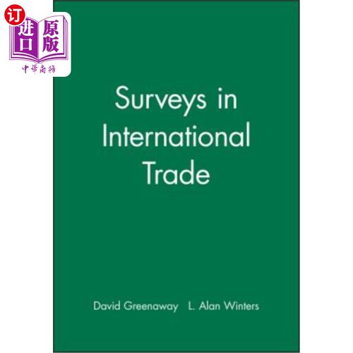 海外直订Surveys in International Trade 国际贸易调查