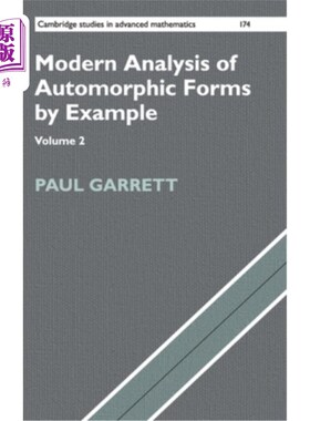 海外直订Modern Analysis of Automorphic Forms By Example 用实例分析自同构形式