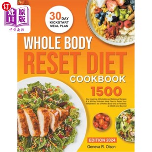 海外直订医药图书Whole Body Reset Diet Cookbook 全身重置饮食食谱