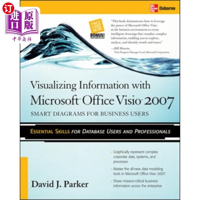 海外直订Visualizing Information with Microsoft (R) Offic... 使用Microsoft (R) Office Visio (R) 2007可视化信息