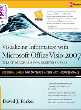 海外直订Visualizing Information with Microsoft (R) Offic... 使用Microsoft (R) Office Visio (R) 2007可视化信息