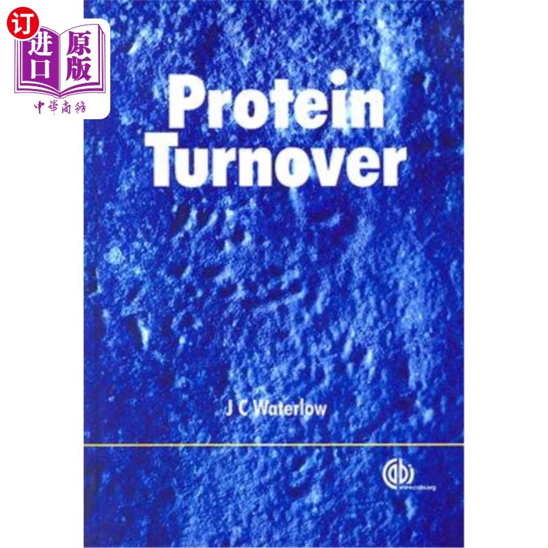 海外直订医药图书Protein Turnover蛋白质周转