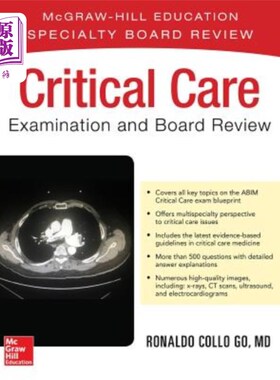 海外直订医药图书Critical Care Examination and Board Review 重症监护检查和董事会审查
