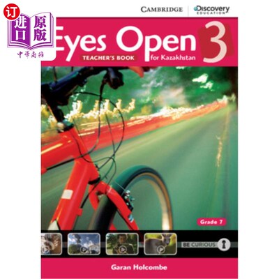 海外直订Eyes Open Level 3 Teacher's Book Grade 7 Kazakhstan Edition 睁开眼睛3级教师读物7年级哈萨克斯坦版