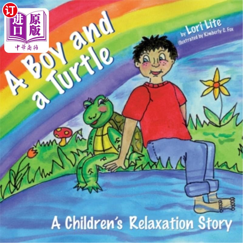 海外直订A Boy and a Turtle: A Bedtime Story that Teaches Younger Children how to Visuali 一个男孩和一只乌龟：一个睡