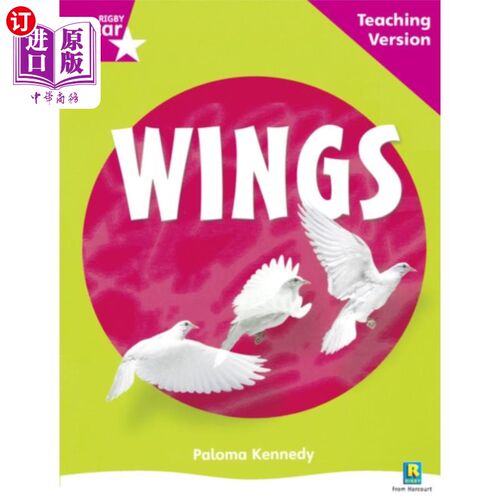 海外直订Rigby Star Non-fiction Guided Reading Pink Level... 瑞格比明星非小说导读粉级：翅膀教学版