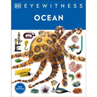 Eyewitness系列 海洋百科 修订版版 Ocean Revised 英文原版 DK 知识百科 自然科学【中商原版】