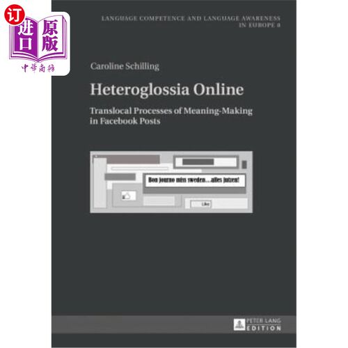 海外直订Heteroglossia Online: Translocal Processes of Meaning-Making in Facebook Posts 网上异域语:Facebo