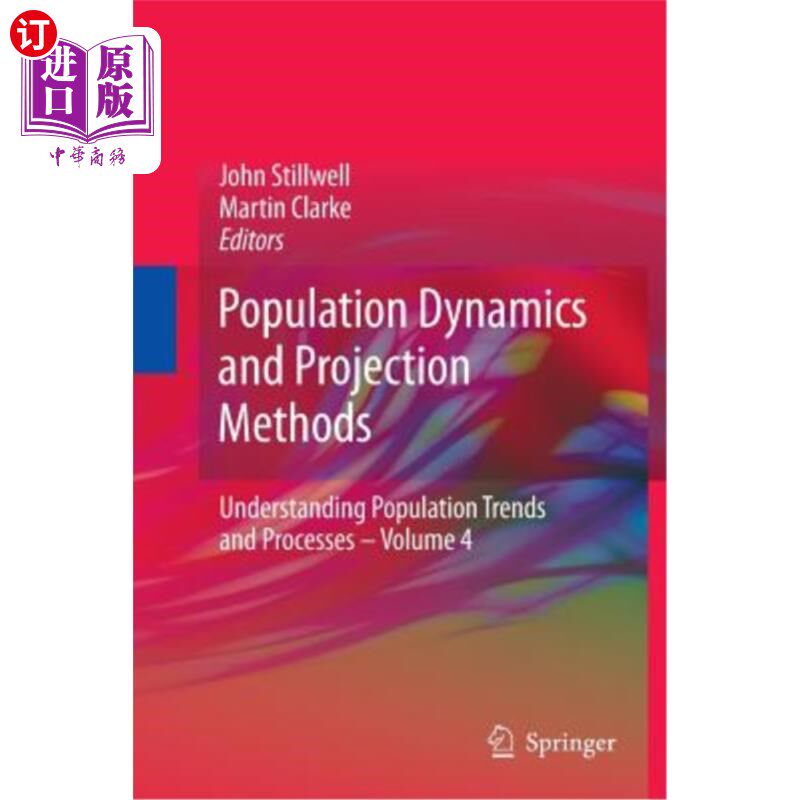 海外直订Population Dynamics and Projection Methods 人口动态和预测方法