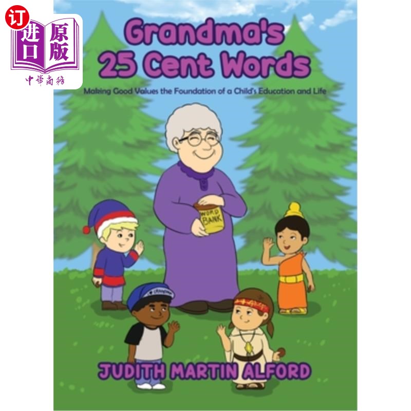 海外直订Grandma's 25 Cent Words奶奶的25美分硬币