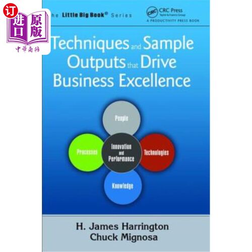 海外直订Techniques and Sample Outputs That Drive Business Excellence 驱动卓越业务的技术和样本输出
