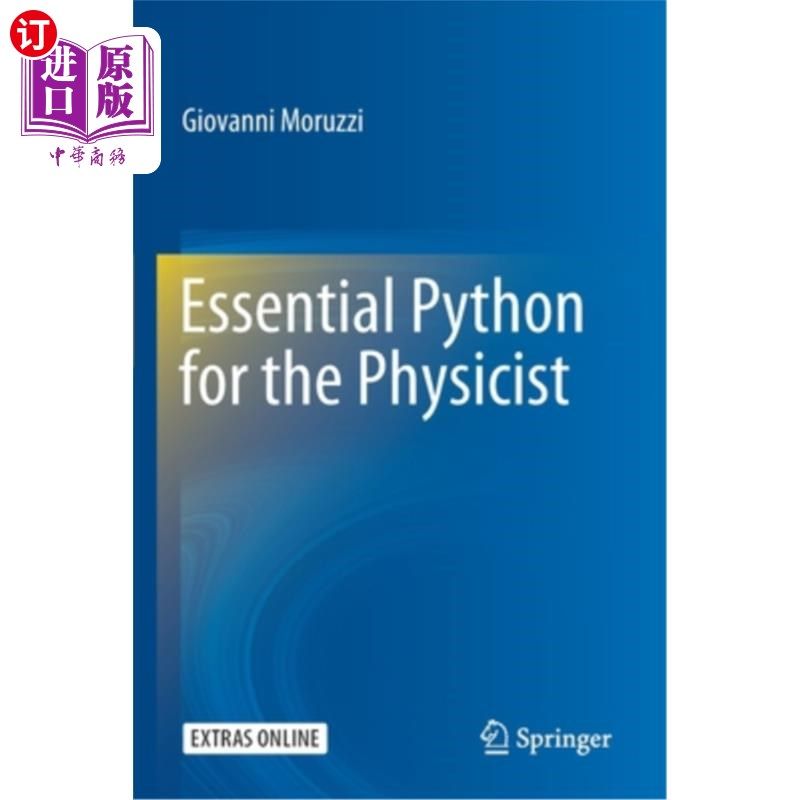 海外直订Essential Python for the Physicist 物理学家的必备巨蟒