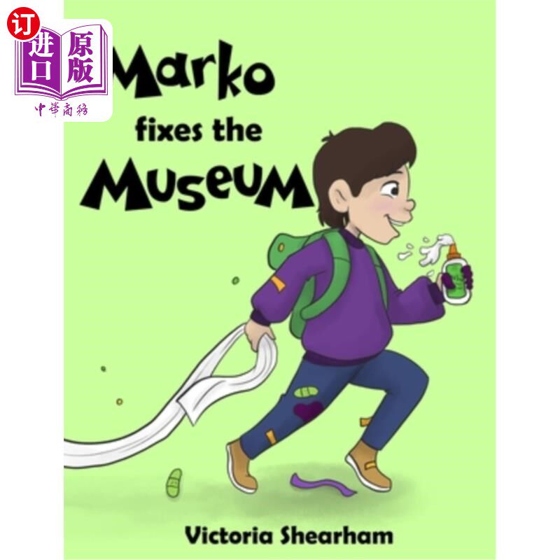 海外直订Marko Fixes the Museum 马科修理博物馆