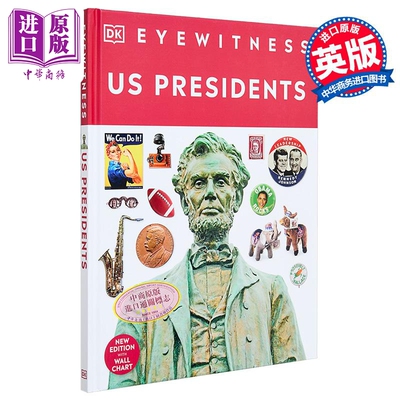 Eyewitness系列 美国总统 Eyewitness Presidents 英文原版 DK 政治科普读物 畅销美国历史百科 总统故事【中商原版】