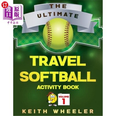 海外直订Travel Softball Activity Book: Road Trip Activities and Travel Games For Kids On 旅行垒球活动书:公路旅行活