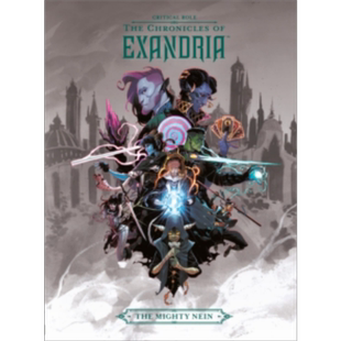 现货 关键角色 Exandria编年史 英文原版 Critical Role The Chronicles Of Exandria The Mighty Nein【中商原版】