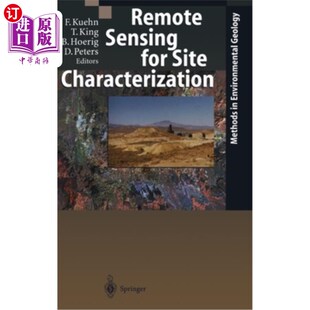 Sensing 场地特征 for Characterization 遥感 Site 海外直订Remote