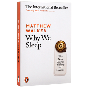 我们为什么睡觉 英文原版 Why We Sleep 我们为什么要睡觉英文版 我们为什么要睡觉英版平装 比尔盖茨推荐书单 纽约时报畅销
