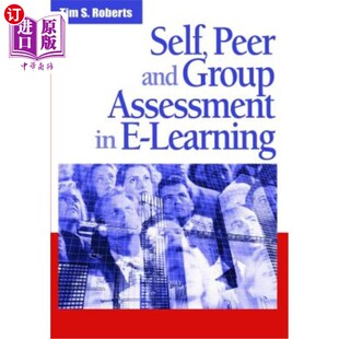 同伴和小组评估 and 自我 电子学习中 Learning Assessment Group Peer 海外直订Self