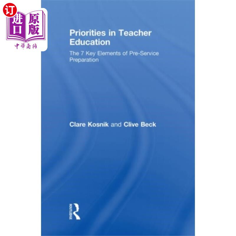 海外直订Priorities in Teacher Education 教师教育的重点