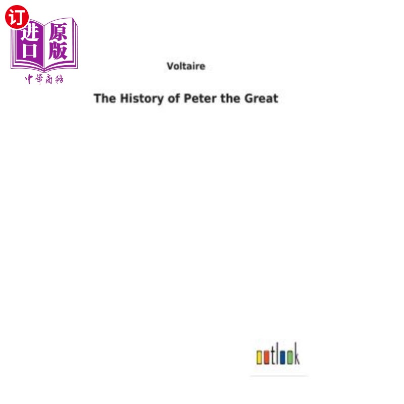 海外直订The History of Peter the Great 彼得大帝的历史