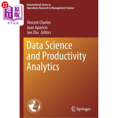 海外直订Data Science and Productivity Analytics 数据科学和生产力分析