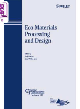 现货 生态材料加工与设计 Eco Materials Processing And Design 英文原版Koji Watari 中商原版