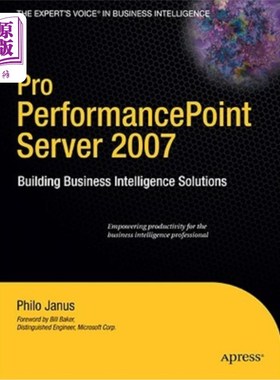 海外直订Pro PerformancePoint Server 2007: Building Business Intelligence Solutions Pro PerformanceP