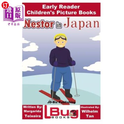 海外直订Nestor in Japan - Early Reader - Children's Picture Books 日本内斯特-早期读者-儿童绘本