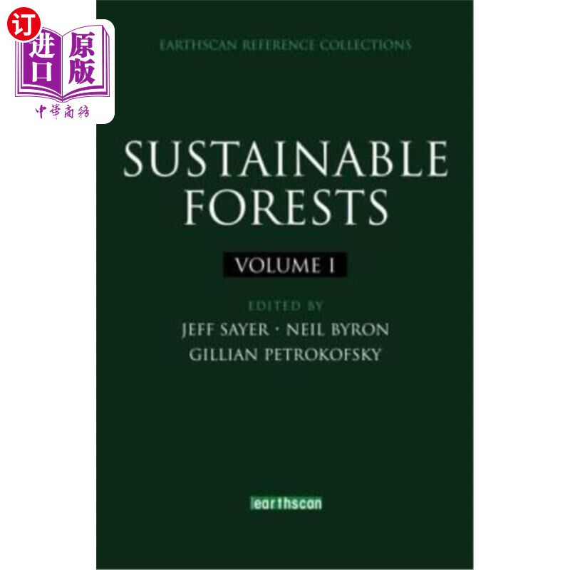 海外直订Sustainable Forests 可持续的森林