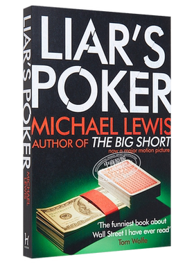 【中商原版】英文原版 Liar's Poker 说谎者的扑克牌
