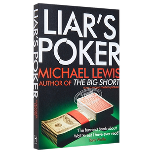 【中商原版】英文原版 Liar's Poker 说谎者的扑克牌