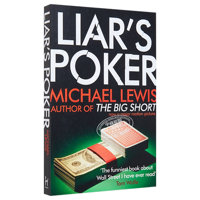 【中商原版】英文原版 Liar's Poker 说谎者的扑克牌