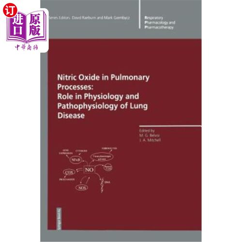 海外直订医药图书Nitric Oxide in Pulmonary Processes: Role in Physiology and Pathophysiology of L 一氧化氮在肺过程中