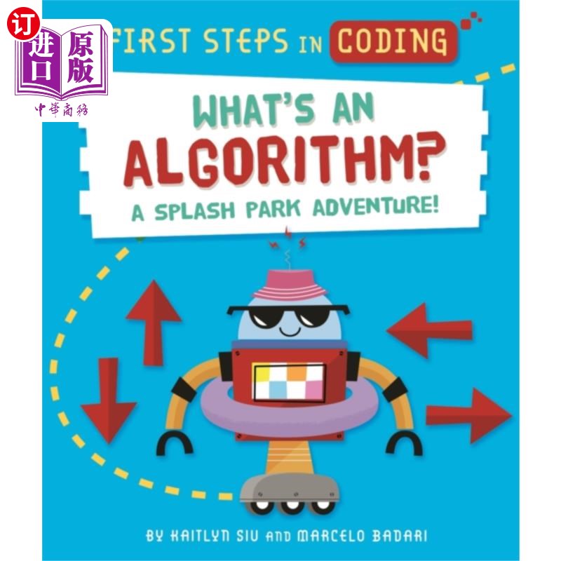 海外直订First Steps in Coding: What's an Algorithm? 编码的第一步:什么是算法?
