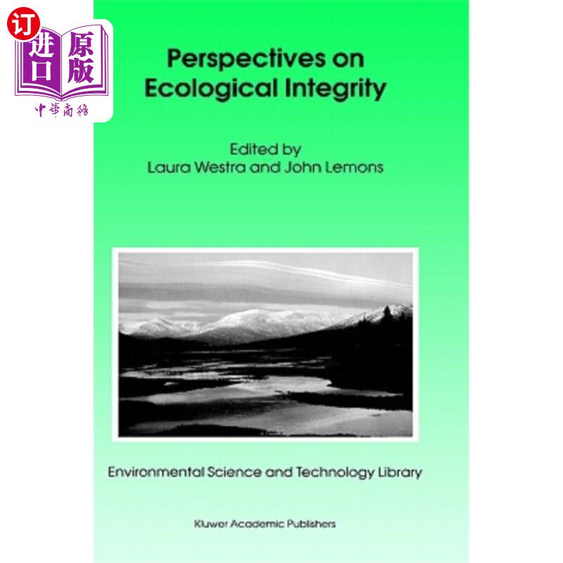 海外直订Perspectives on Ecological Integrity 生态完整性透视