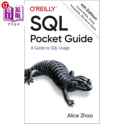 海外直订SQL Pocket Guide: A Guide to SQL Usage SQL口袋指南:SQL使用指南